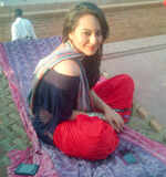 Sonakshi on sets of 'SOS'