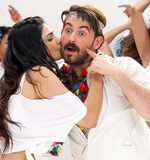 Neil, Puja shoot for Shortcut Romeo