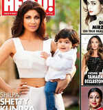 Shilpa, son Viaan grace mag