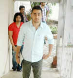 Imran at a press meet
