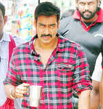 Ajay Devgn shoots in Jaipur