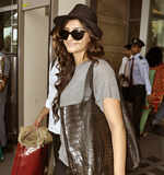 Sonam spotted @ suburban hotel